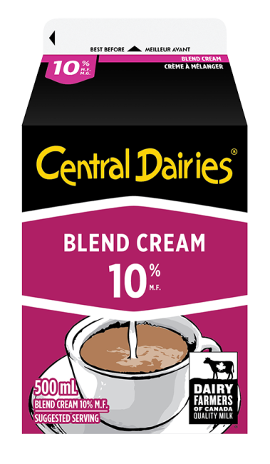 Central Dairies By Natrel 10% Blend Cream